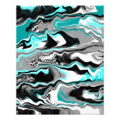 Haaienvinnen Abstracte kunst Foto Afdruk (Voorkant)