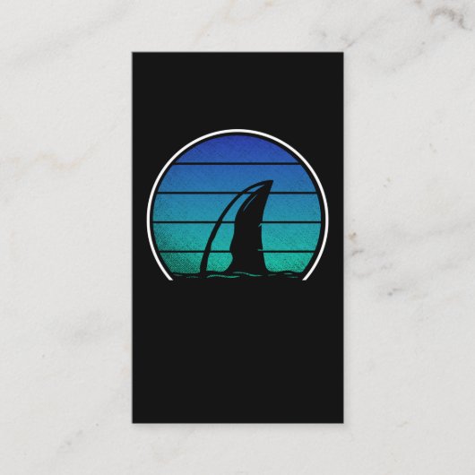  haaienvinnen visitekaartje (Voorkant)