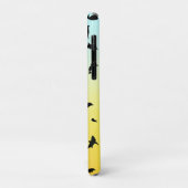 haaienvis op gradiënt oceaan Case-Mate iPhone case (Achterkant/links)