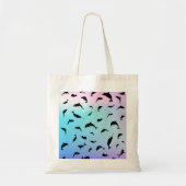 haaienvis op gradiënt oceaan tote bag (Voorkant)