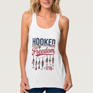 Haak aan vrijheid patriottisch T-shirt ontwerp voo