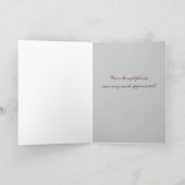 Haak doily dank u bedankkaart (Binnen)