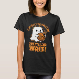 Haak Geest Garen Halloween Ontwerp T-shirt