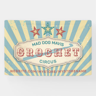 Haak haak circus ambacht show display spandoek