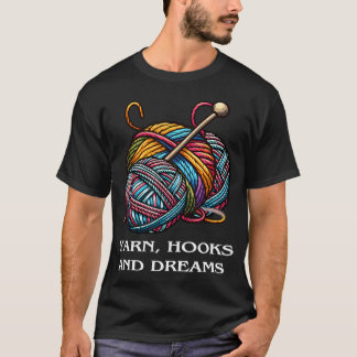 Haak Haken Breigaren Dromen Crafter Vezel T-shirt