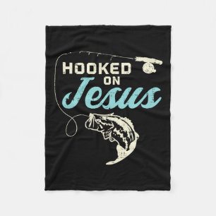 Haak op Jezus door Geviste Christelijke Godsdienst Fleece Deken