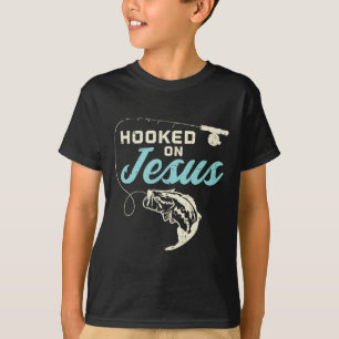 Haak op Jezus door Geviste Christelijke Godsdienst T-shirt