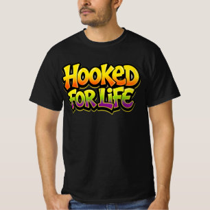 Haak Voor Het Leven Regenboog Graffiti T-shirt