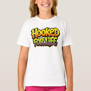 Haak Voor Levenslang Regenboog Graffiti T-shirt