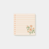 Haakeffect Bloemen Post-it® Notes (Voorkant)