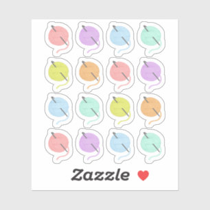 Haakhaken Haken Breien Garens Hobby Bujo Planner Sticker