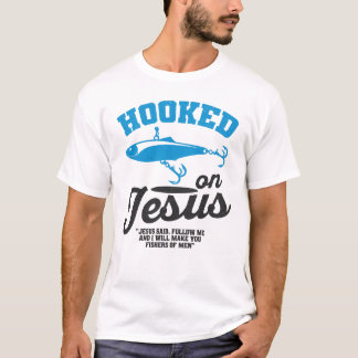 Haakjes aan Jezus Christelijk Vissen T-Shirt – Vis