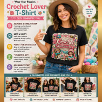 Haakliefhebber T-shirt | Cute Haak Cadeau voor Haa