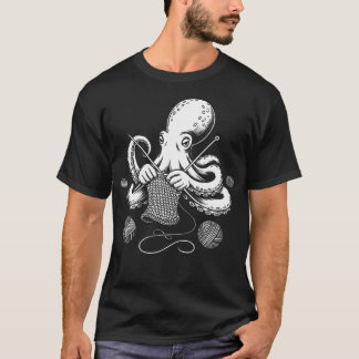 Haakopus Octopus Haken Breien Garens T-shirt