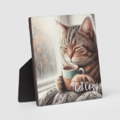 Haal Cozy Cat Fotoplaat (Voorkant)