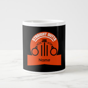 Haal de gevangenisstraf uit de gevangenis met twee extra grote beker