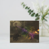 Haal de kat niet uit je handen. briefkaart (Staand voorkant)