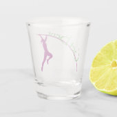 Haal de stoep van de vrouw, Vaulter Shot Glas (Achterkant)