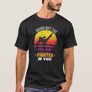 Haal de vechter in je naar boven voor een Karateve T-shirt