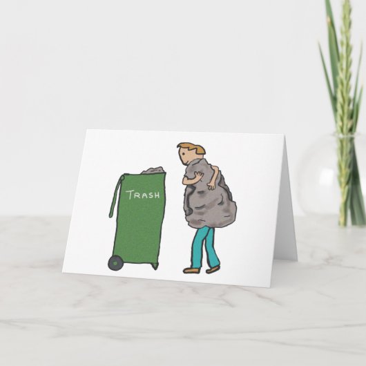 Haal de vuilnisbak uit kaart (Voorkant)