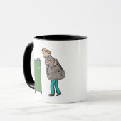 Haal de vuilnisbak uit mok (Voorkant links)