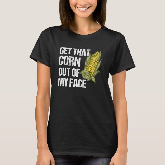 Haal die kurk uit mijn gezichtshandel. t-shirt (Voorkant)