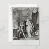 "Haal die sluier uit", uit hoofdstuk 7 van Briefkaart (Voorkant / Achterkant)