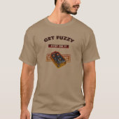 Haal Fuzzy in huis, stap voor stap bruine Sunburst T-shirt (Voorkant)