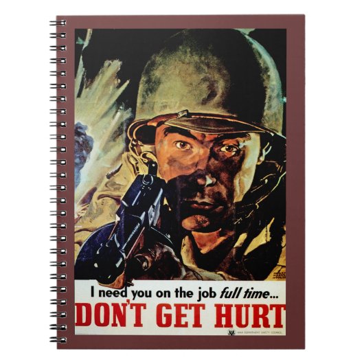 Haal geen Hurt Notitieboek (Voorkant)