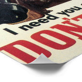 Haal geen Hurt Poster (Hoek)