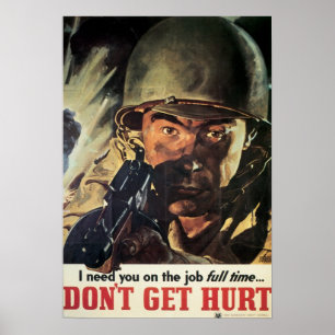Haal geen Hurt Poster