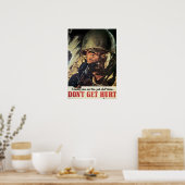 Haal geen Hurt Poster (Keuken)