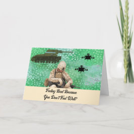 Haal goed Kaart militair