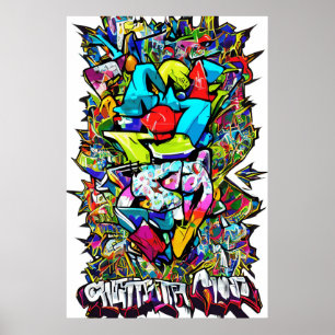 Haal Graffiti geïnspireerd en neem actie met deze Poster