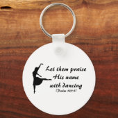 Haal hem met dansende Sleutelhanger (Voorkant)