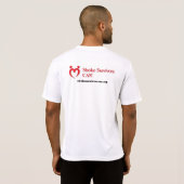 Haal het actieve draag T-shirt in huis (Achterkant volledig)