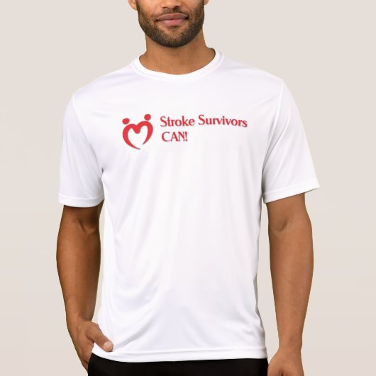 Haal het actieve draag T-shirt in huis (Voorkant)
