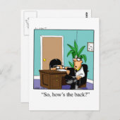 Haal het Briefkaart van de Humor "Spectickles" (Voorkant / Achterkant)