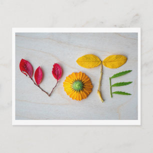 Haal het briefkaart van de STEMMING eruit