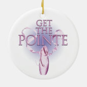 Haal het puntje keramisch ornament (Achterkant)