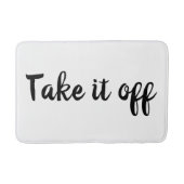 Haal het van Bath Mat (Voorkant)