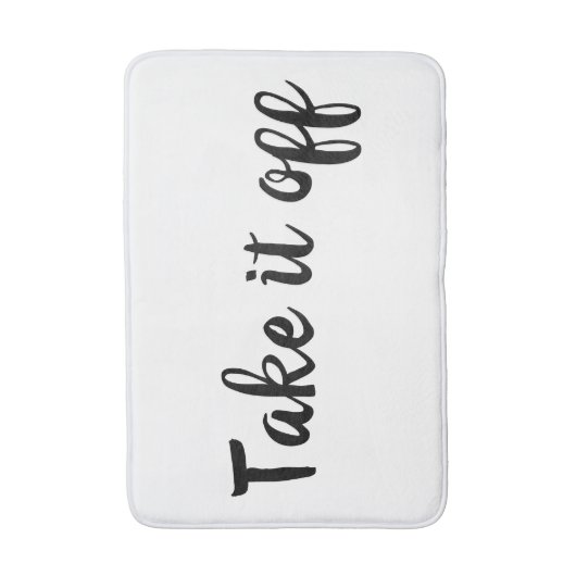 Haal het van Bath Mat (Voorkant Verticaal)