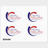 Haal het Woord eruit! Ovale Sticker (Vel)