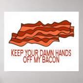 Haal je eigen bacon in huis poster (Voorkant)
