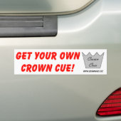 Haal je eigen Bumpersticker kroon (Op auto)