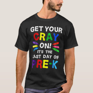 Haal je kraak erop de laatste dag voor de laatste t-shirt