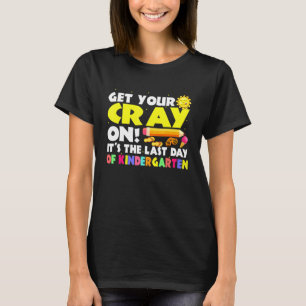 Haal je kraak op de laatste dagen van de kindertui t-shirt