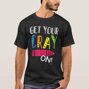 Haal je kraak terug naar de leerschool t-shirt