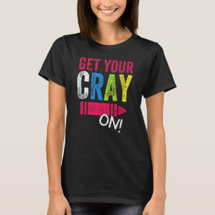 Haal je kraak weer op school t-shirt