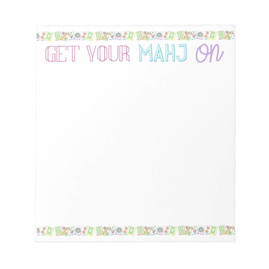 Haal je Mahj op Notitieblok (Voorkant)